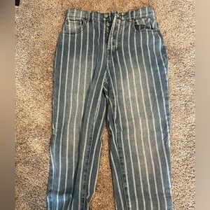 Stripe jeans